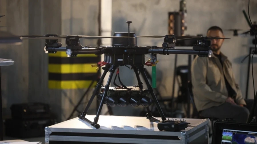 Ukrainian JET Company unveils new bomber drone featuring eight payload pods – photos