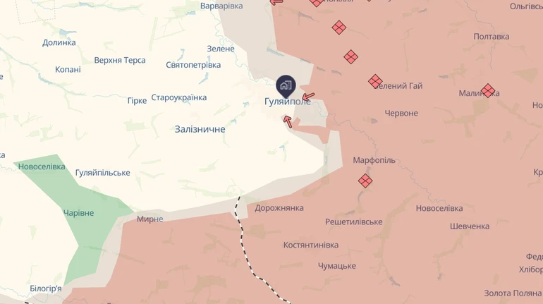 DeepState: Россияне продвинулись в двух областях