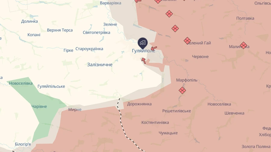 DeepState: Росіяни просунулись у двох областях