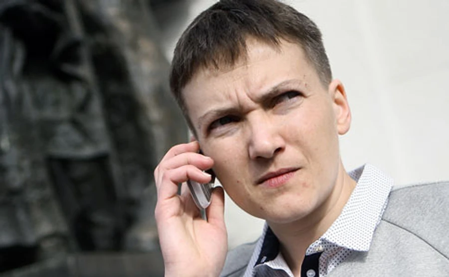 Журналисты под видом боевиков предложили Савченко открыть посольство ЛДНР в Киеве