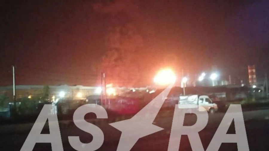Russia comes under drone attack: fire rages at refinery, energy facility damaged – videos