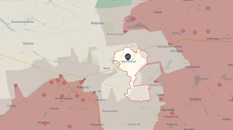 Ukrainian forces capture four Russian soldiers who attempted to storm Myrnohrad