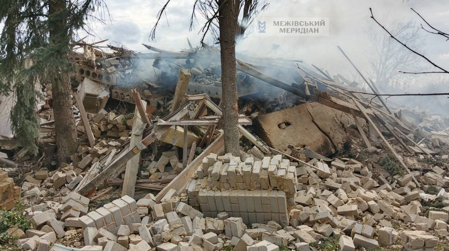 Російська керована авіабомба знищила будівлю редакції газети на Дніпропетровщині