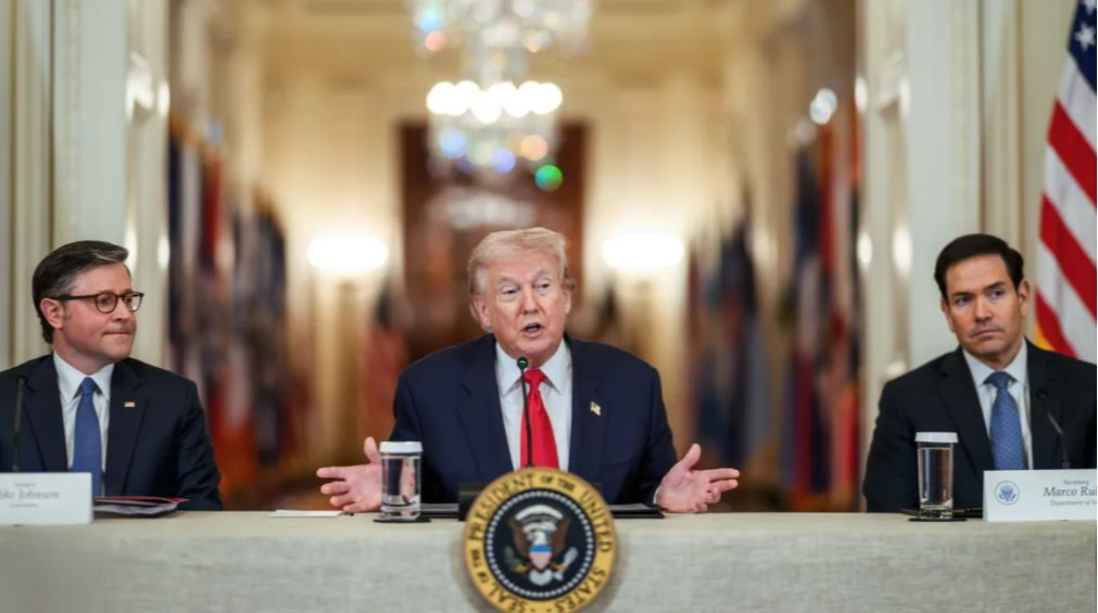 "Paper tiger": Trump threatens to pull US out of NATO