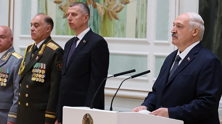 Lukashenko says he will not send Belarusian troops to fight in Ukraine but there is a catch