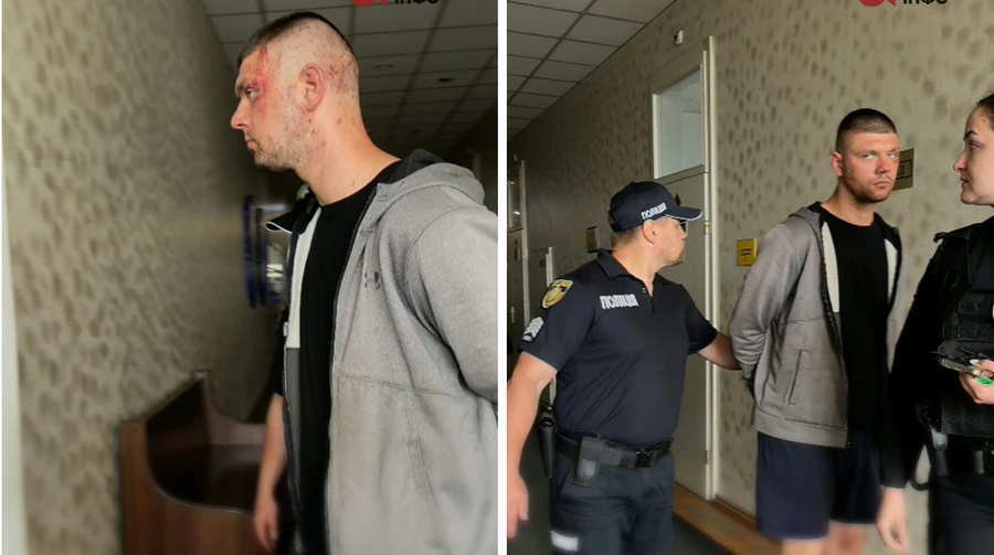 ЗМІ дізналися ім’я затриманого через напад на поліцейських у Львові, він перебуває в СЗЧ