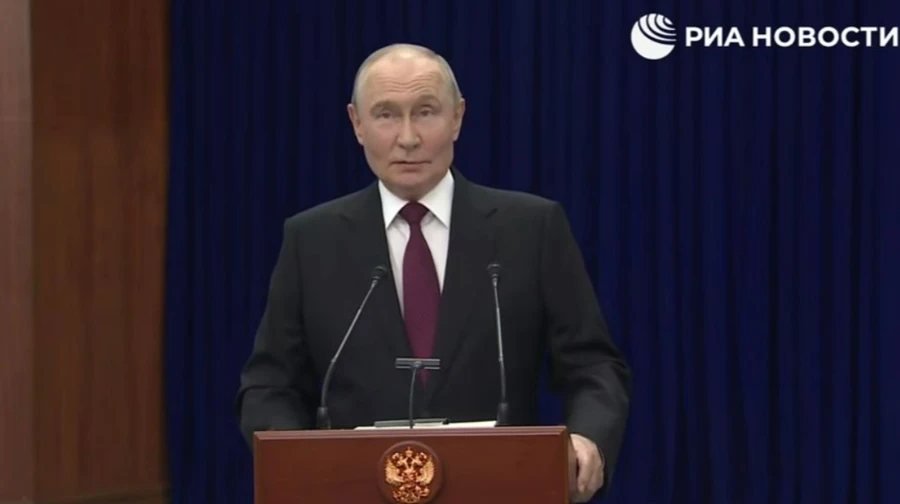 Путін назвав погрози Зеленського щодо небезпеки в небі РФ заявкою на державний тероризм