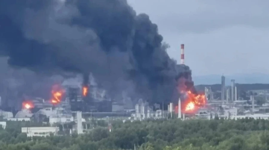Ukraine confirms shutdown of Russian oil refinery and strategic port after Ukrainian strikes