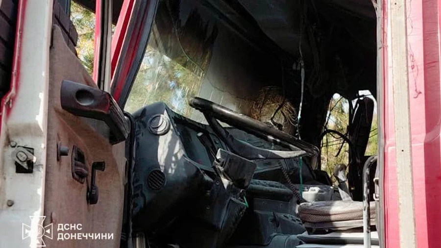 Russians attack firefighters while they tackle blaze in Kramatorsk – photos, video