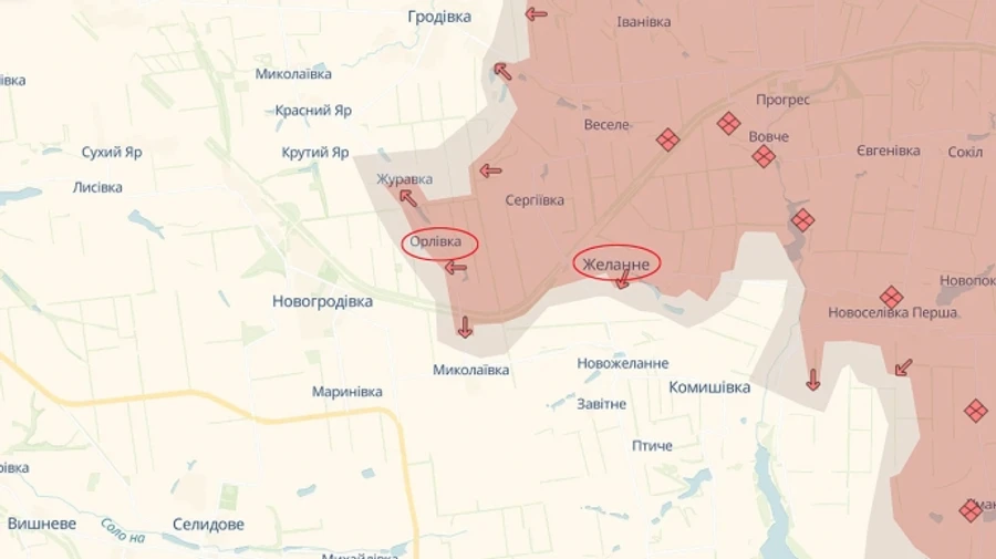 Росіяни окупували ще два населені пункти на Донеччині – DeepState