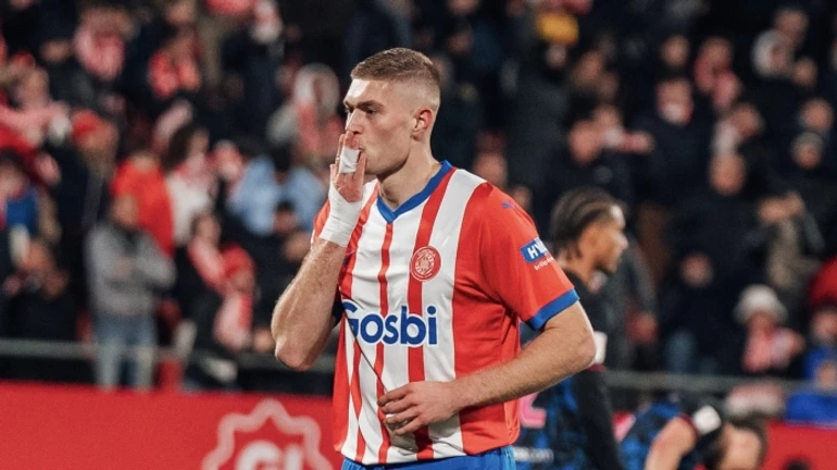 Ukrainian footballer Dovbyk scores hat-trick in 6 minutes during the Spanish Championship