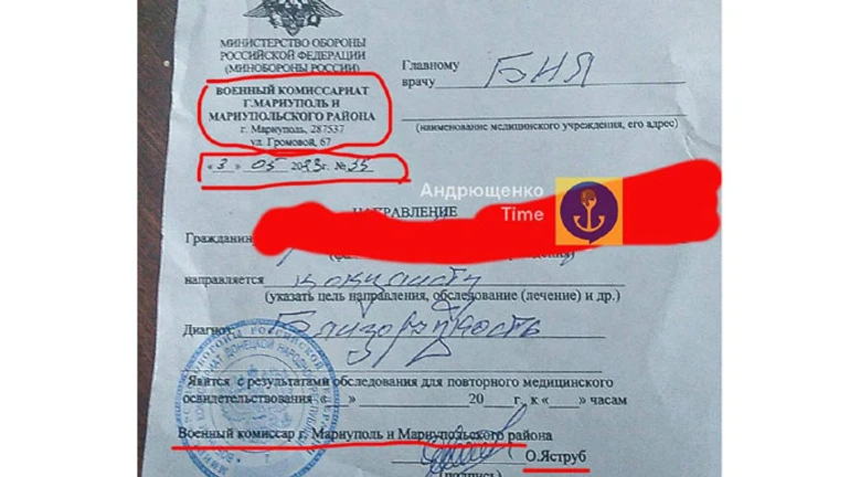 Russian occupiers begin enlistment in Mariupol