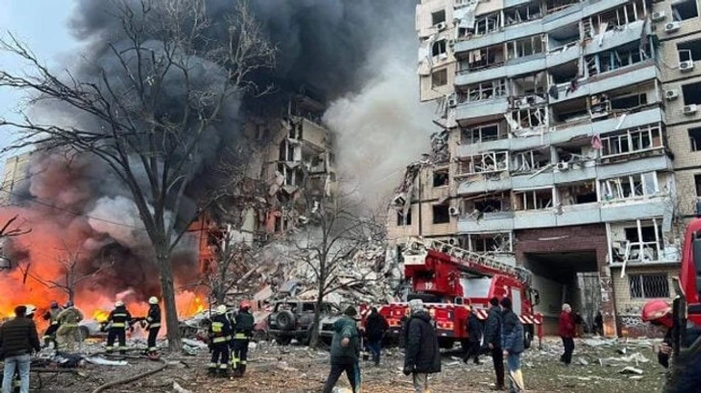 Security Service of Ukraine names six Russian soldiers involved in attack on multi-storey residential building in Dnipro