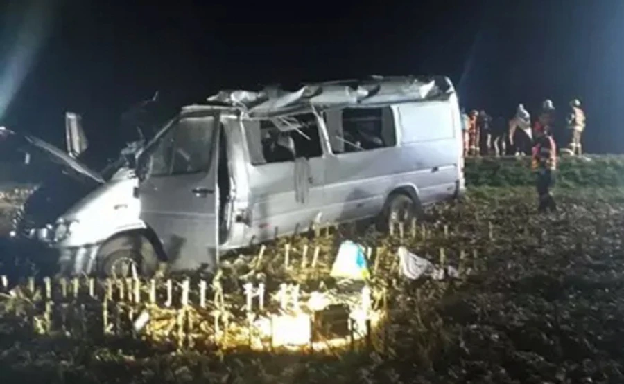 ДТП с украинцами в Чехии: 10 человек госпитализированы