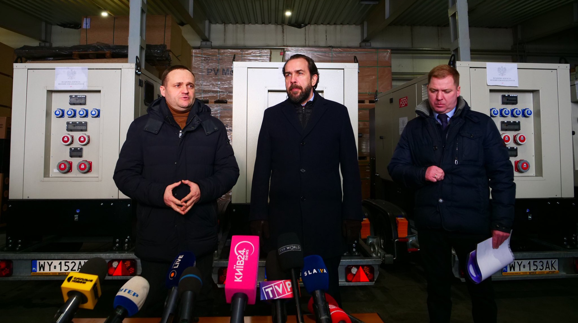 Kyiv riceve il primo lotto di generatori dalla Polonia