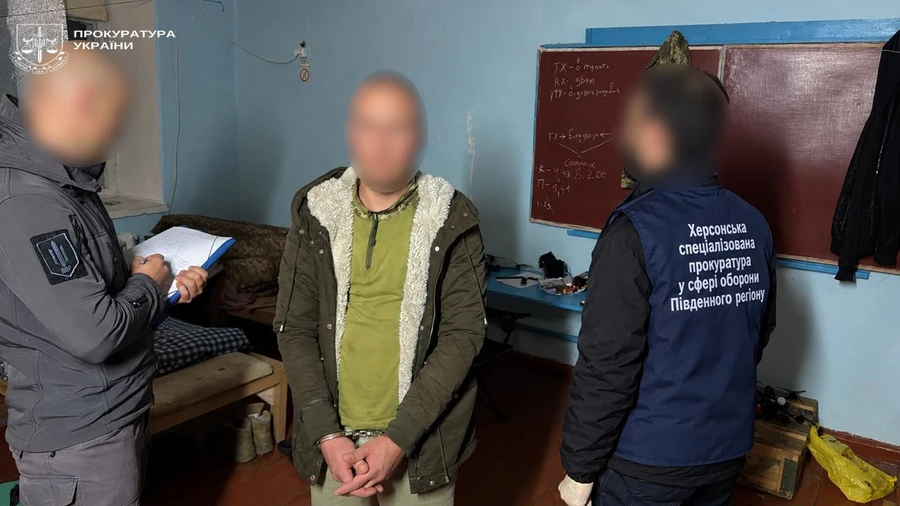 Задержали дезертира, который передавал РФ позиции украинских военных на юге