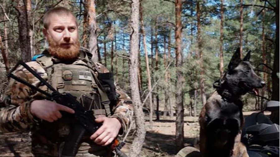 He hates Russians like all of us: story of combat dog who saved Ukrainian defenders from Russian attack