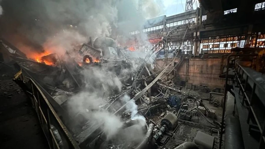 Missile attack on Ukraine: two thermal power plants damaged, one stops producing electricity