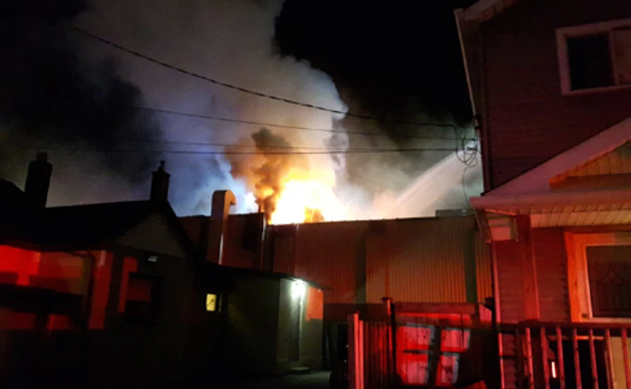 В Канаде полностью сгорел Украинский культурный центр