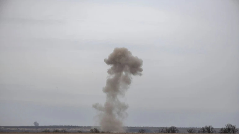 Russians attack infrastructure in Kryvyi Rih