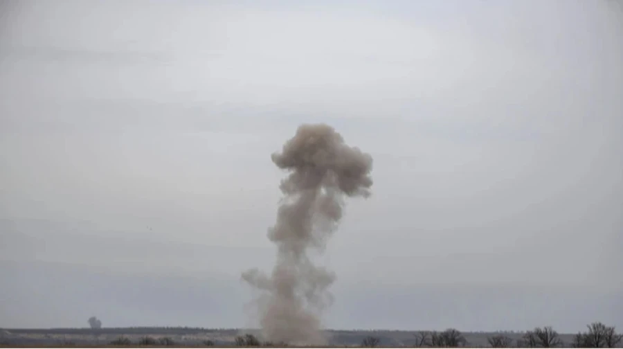 Russians attack infrastructure in Kryvyi Rih