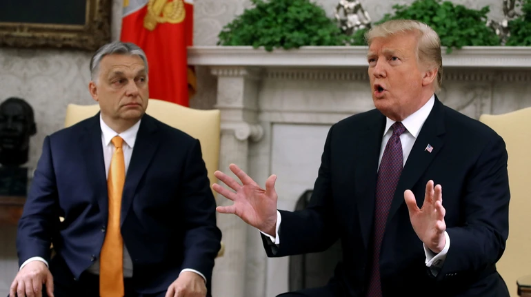 Трамп телефоном виступив на мітингу на підтримку Орбана: Люблю Угорщину і Віктора