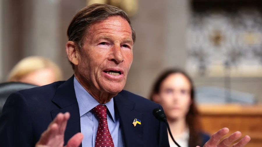 US senator Blumenthal says he hopes CIA chief warned Putin against escalation
