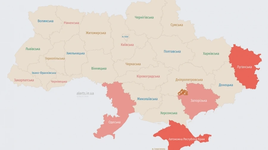 Russia launches new wave of drones and missiles on Odesa Oblast