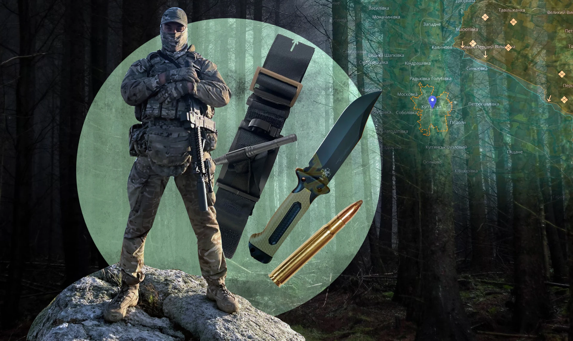 The story of a Ukrainian reconnaissance officer who crawled for three days and two nights