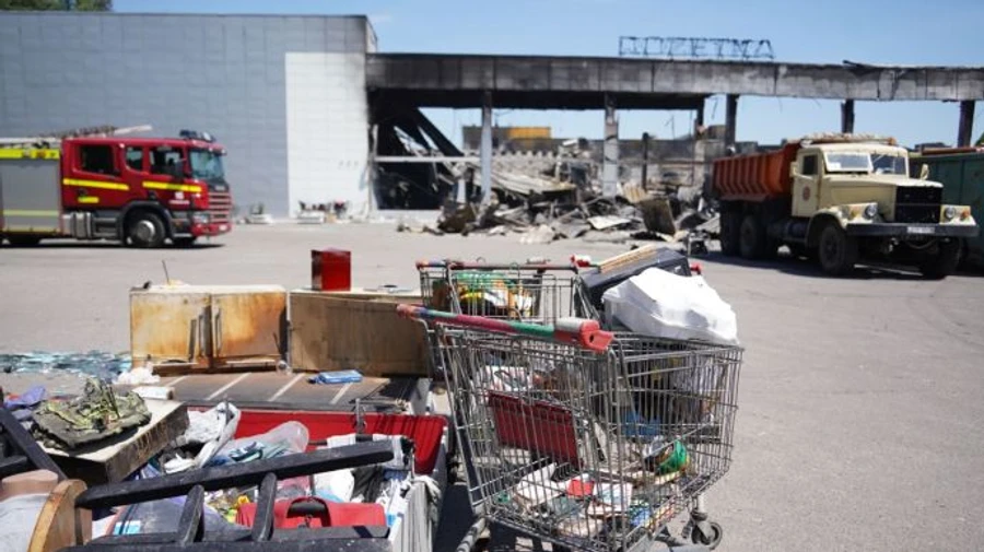 Kremenchuk strike: second missile damages factory buildings