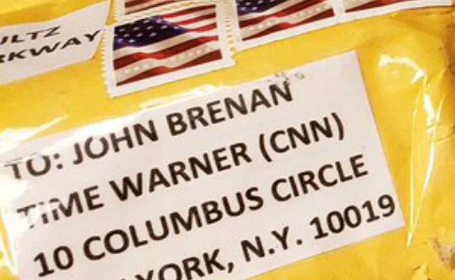 Опубликовано фото одной из бомб, перехваченных в Нью-Йорке