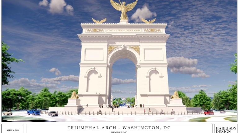 Трамп хочет возвести в Вашингтоне 76-метровую арку