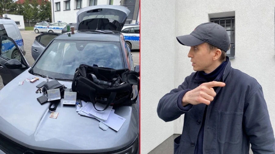 Польская полиция рассказала детали задержания журналистов УП на границе