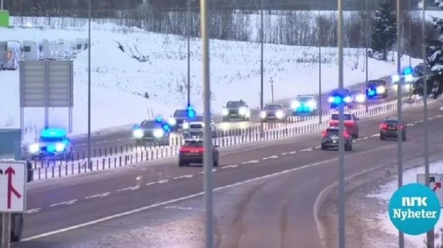 Zelenskyy arrives in Norway – video