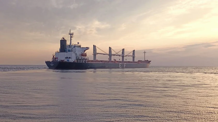 Three more vessels with agricultural products and iron ore leave Ukrainian ports