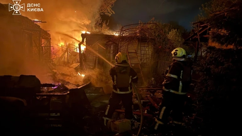 Overnight Russian drone attack on Kyiv: 11 injured, damage reported – photos