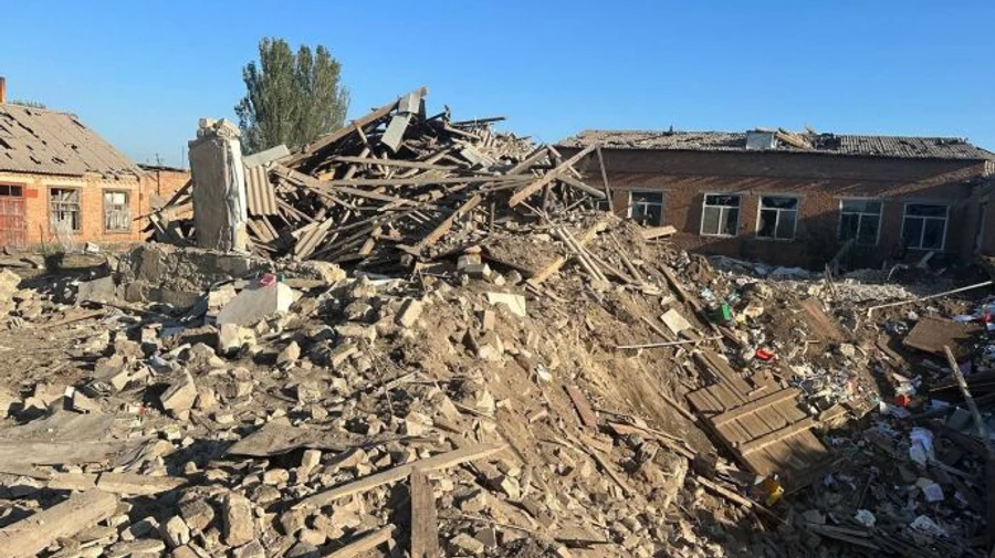 Russia hits Komyshuvakha in Zaporizhzhia Oblast, damaging educational facility