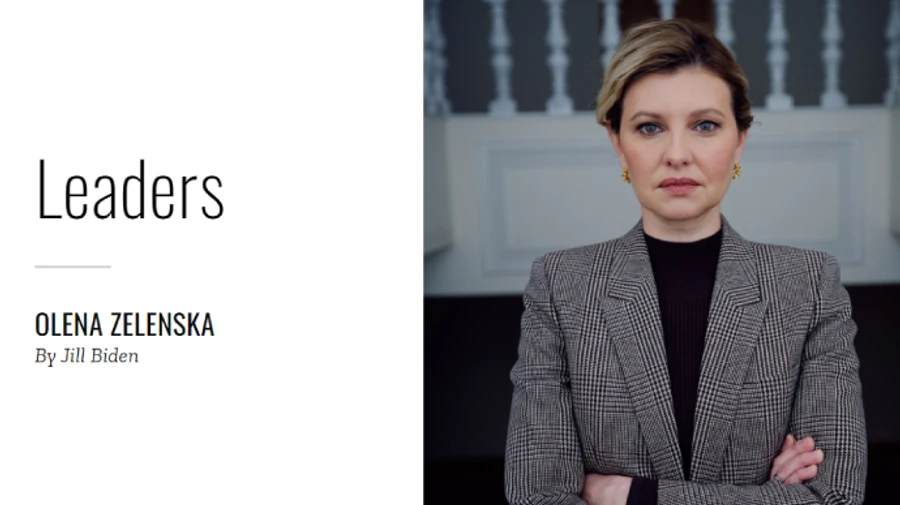 Зеленська потрапила до списку 100 найвпливовіших людей планети журналу Time