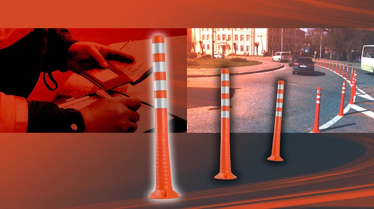 Коли правила дорожнього руху не працюють. Як помаранчеві стовпчики заполонили Київ