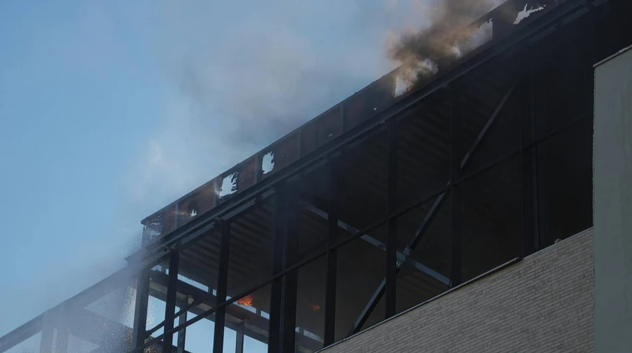 Russians attack Kyiv again in evening: one person killed, hot water disruptions possible