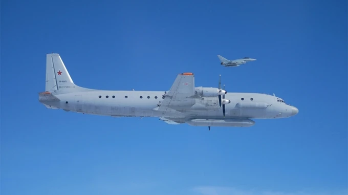 German fighter jets scrambled to intercept Russian Il-20 aircraft over Baltic Sea
