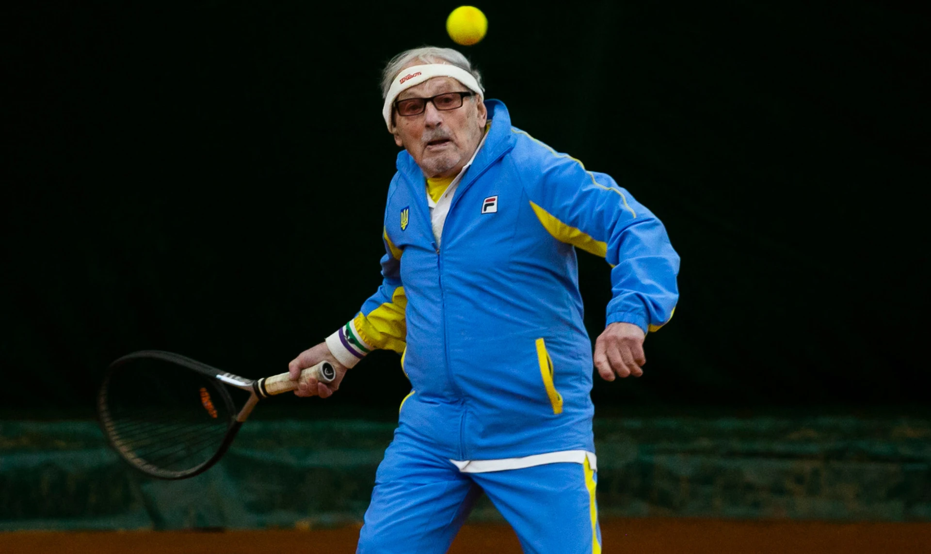 97 років - не фунт родзинок. Як найстарший тенісист планети Леонід Станіславський зіграв із Надалем та переміг вік
