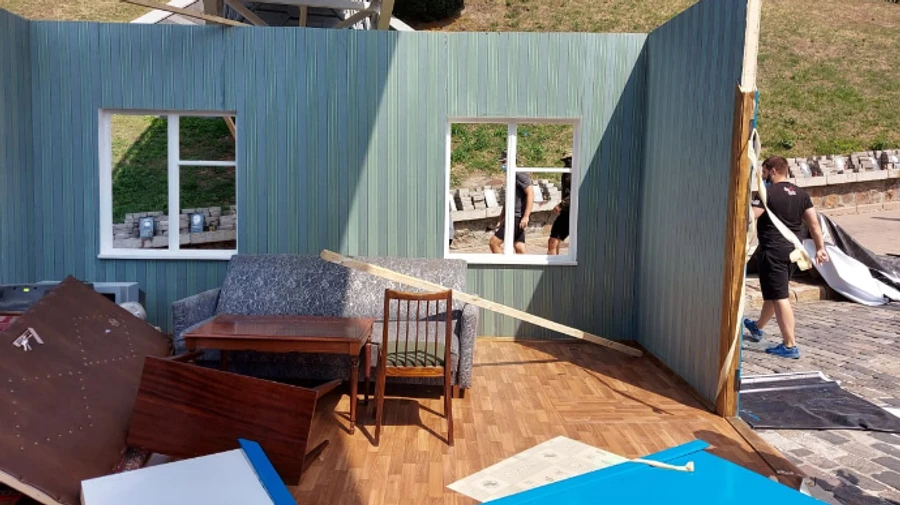 Инсталляцию на Аллее Героев Небесной Сотни уберут