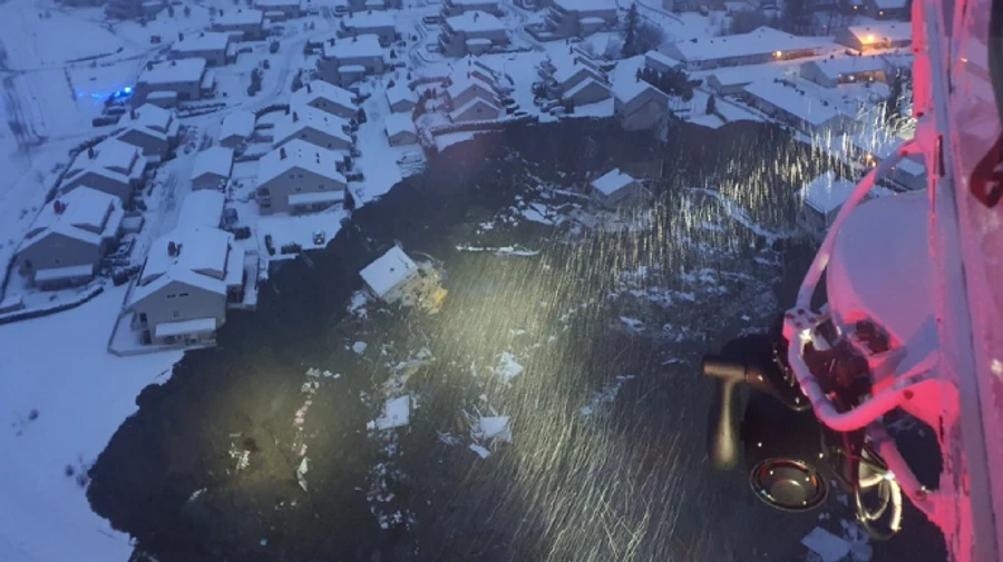 Масштабний зсув у Норвегії: 10 людей постраждали, 15 – зникли безвісти