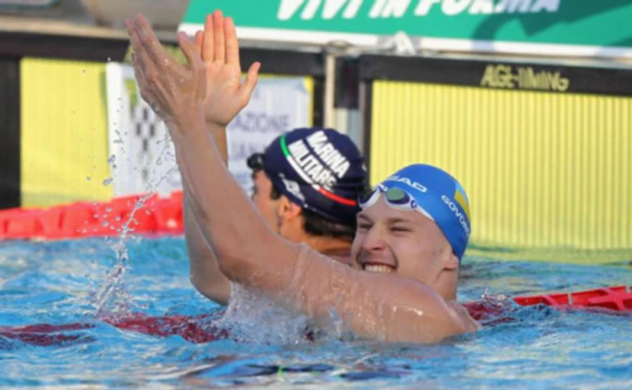 Українець Говоров встановив світовий рекорд у плаванні на 50 м батерфляєм