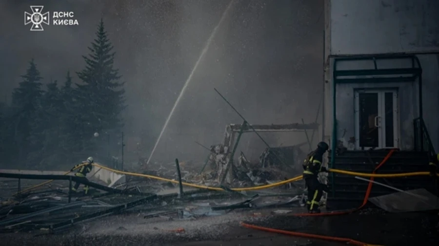 Over 1,900 tonnes of harmful substances released into air over Kyiv and oblast in two days of Russian attacks