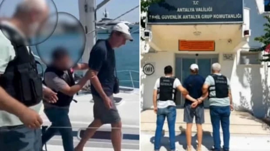 В Турции задержали россиянина, который был в розыске: бежал на яхте под флагом Украины