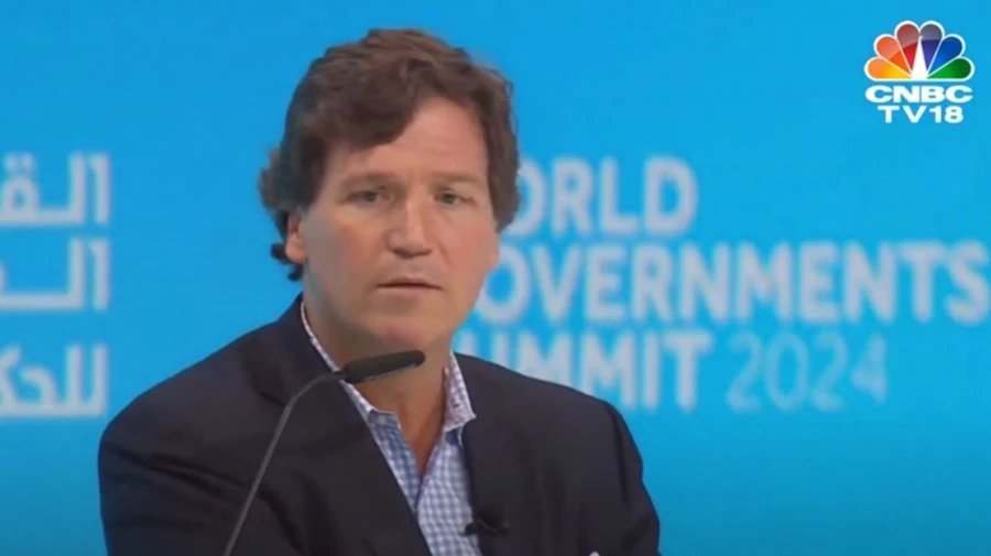 Russian propaganda quotes Carlson's claims that Putin is ready to end war