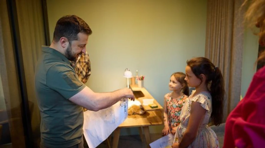 Зеленський у новому Центрі захисту прав дитини ознайомився з планом повернення дітей