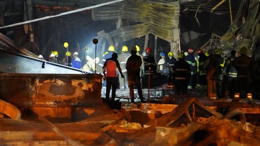 Russian military openly lies that they were striking hangars storing weapons in Kremenchuk